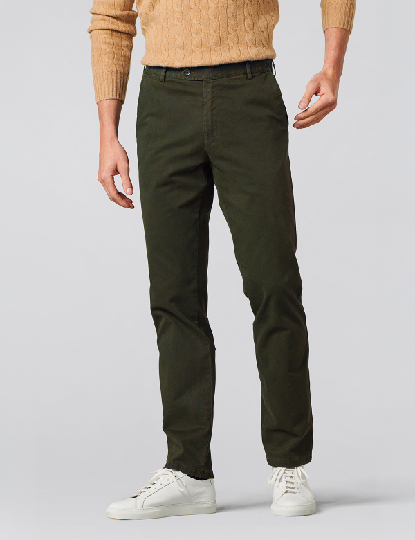 Pantaloni Bărbați Meyer Roma 9316 verde