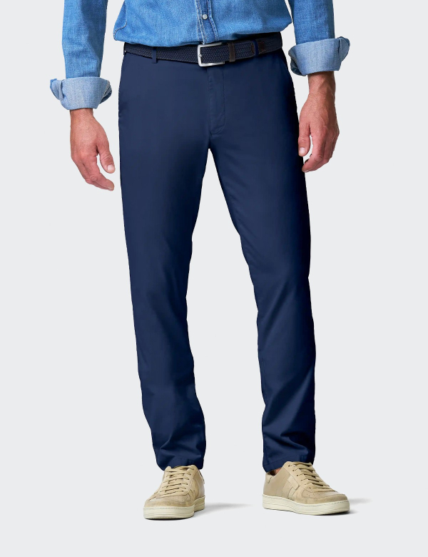 Pantaloni bărbați Meyer Oslo 5081 Bleumarin