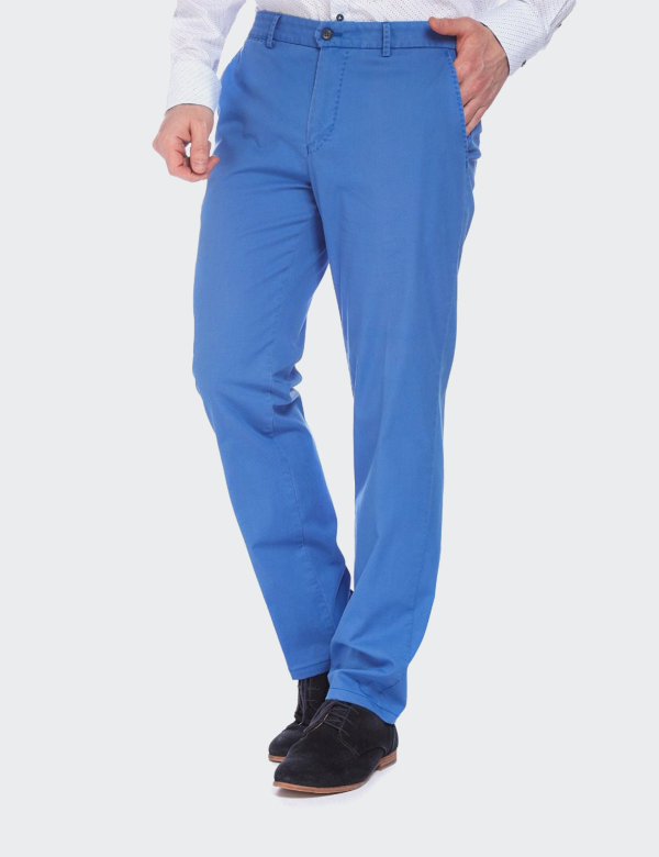 Pantaloni Bărbați W. Wegener Conti 5520 Albastru