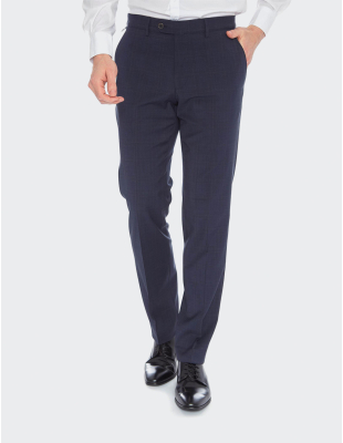 Pantaloni bărbați W. Wegener Eton 5207 albastru închis
