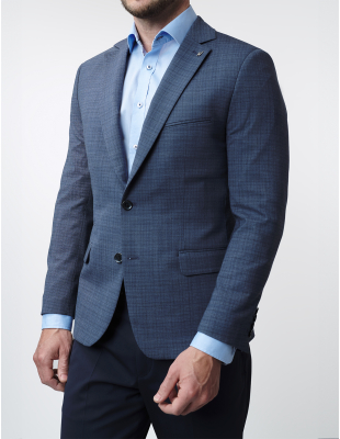 Sacou bărbați W. Wegener Nelson-S 5367 Albastru