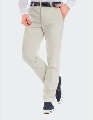 Pantaloni bărbați Meyer Bonn 5420 alb