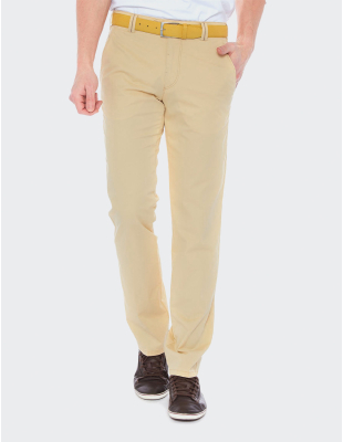 Pantaloni bărbați Meyer Bonn 5420 galben