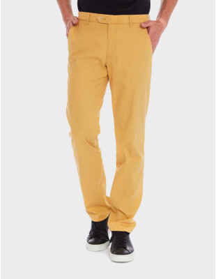 Pantaloni bărbați Meyer Bonn 5439 galben 