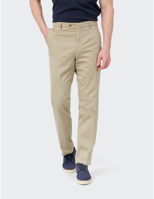 Pantaloni bărbați W. Wegener Eton 5513 bej
