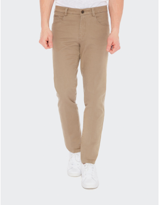 Pantaloni bărbați W. Wegener Douglas-slim 5526 maro