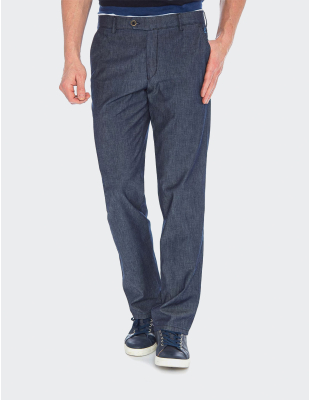 Pantaloni bărbați W. Wegener Eton 5687 albastru