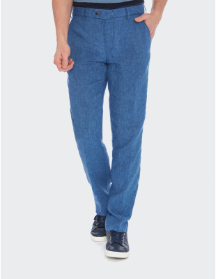 Pantaloni bărbați W. Wegener Eton 5693 albastru deschis
