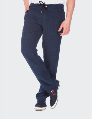 Pantaloni bărbați Wegener Joker 5693 Albastru închis