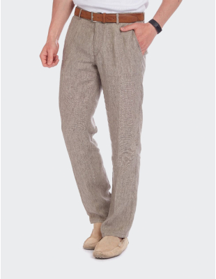 Pantaloni bărbați W. Wegener Eton 5693 maro
