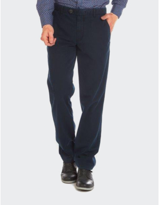 Pantalon W. Wegener Eton 6565 albastru
