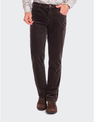 Pantaloni bărbați W. Wegener Douglas 6569 maro