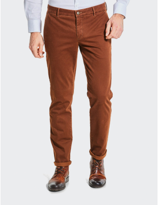 Pantaloni bărbați W. Wegener Ventus 6647 cărămiziu