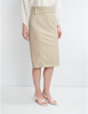 Fusta femei W. Wegener Scarlet 7344 bej 