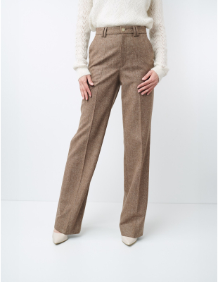 Pantaloni femei W. Wegener Martha 8393 maro