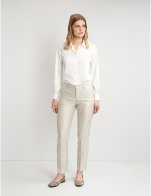 Pantaloni femei W. Wegener Elena 8685 Bej