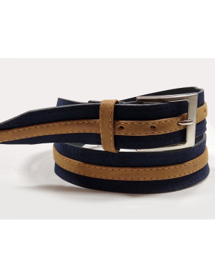 Curea bărbați bt203 albastra