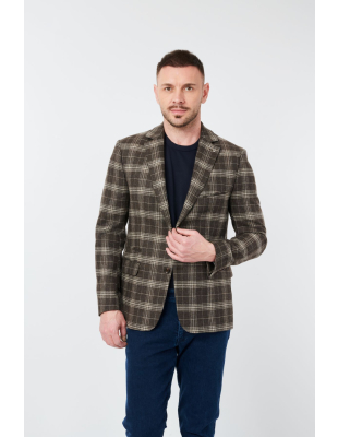 Sacou bărbați W. Wegener Nelson-2s h001 maro 