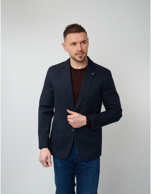 Sacou bărbați W. Wegener Kenny 2S H011 bleumarin 