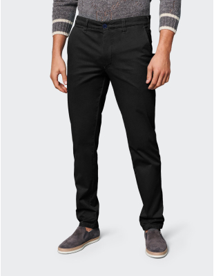 Pantaloni Bărbați M|5 by Meyer Chino 6001 negru