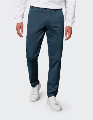 Pantaloni Bărbați M|5 by Meyer Chino 6001 albastru