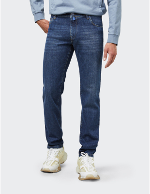 Pantaloni bărbați M|5 by Meyer Regular 6209/18 albastru