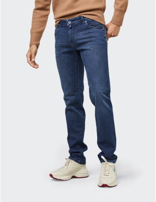 Pantaloni bărbați M|5 by Meyer Slim 6205/20 bleumarin