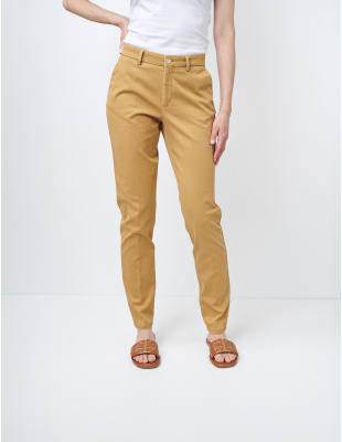 Pantaloni femei W. Wegener Chiva WF01 galben muștar