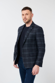 Sacou bărbați W. Wegener Nelson-2s h001 bleumarin 